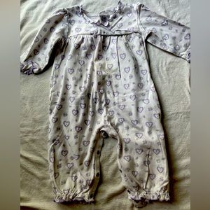 Kissy kissy snap up playsuit 9 month